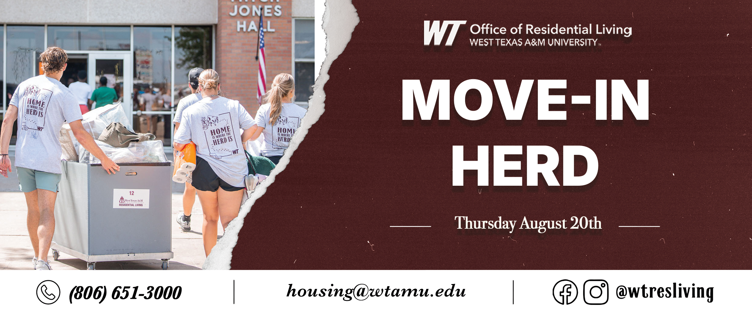 2026 Move In Banner
